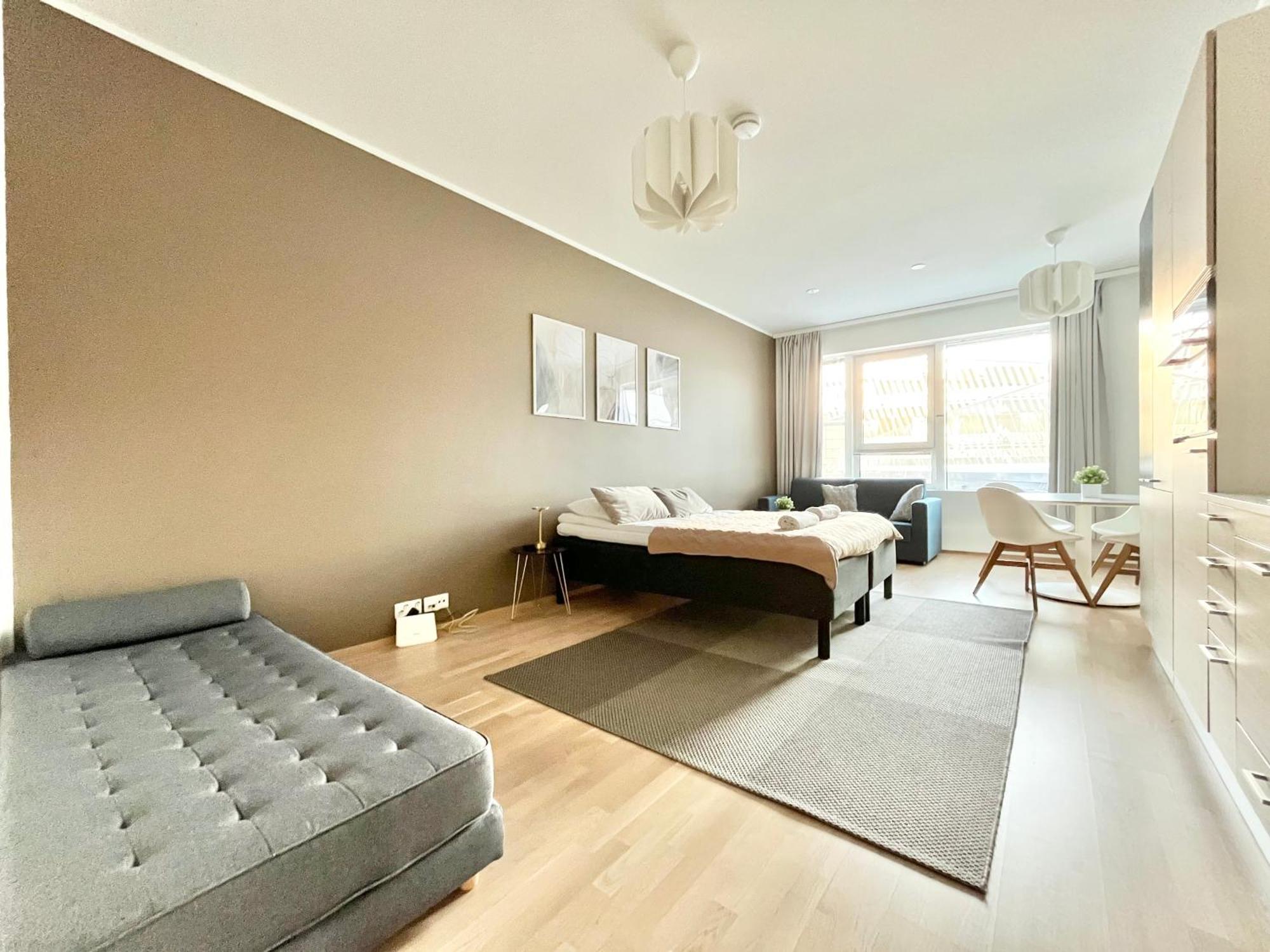 City Home Finland Arena Studio - Perfect Location In Downtown Of Tampere And Great Amenities Exteriör bild