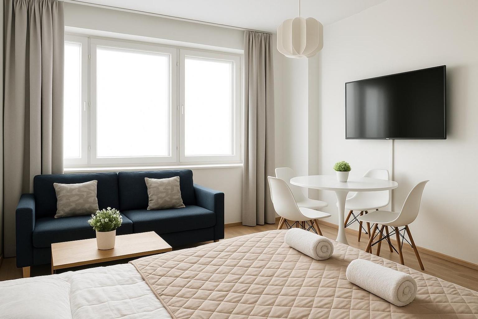City Home Finland Arena Studio - Perfect Location In Downtown Of Tampere And Great Amenities Exteriör bild